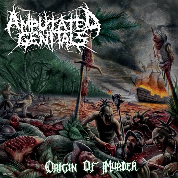 альбом Amputated Genitals - Origin Of Murder в формате FLAC скачать торрент